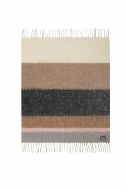 Stackelbergs Tæpper & Plaider-Plaid mohairstribe