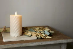 Star Trading Lys & Duft-Bloklys Flamme Swirl LED 15 cm