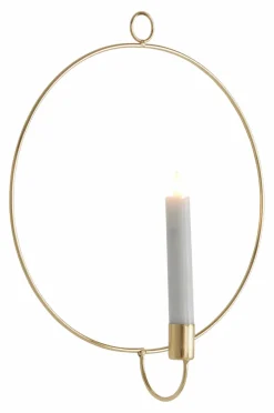 Star Trading Væglamper-CANDLE RING vægdekoration inkl. LED-lys