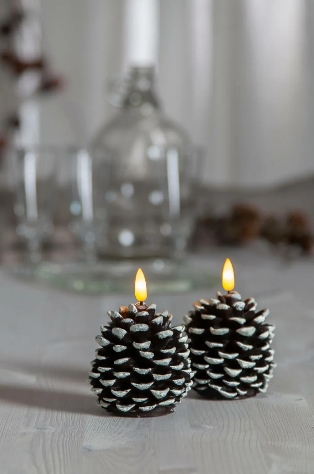 Star Trading Lys & Duft-Cone LED-bloklys Flamme