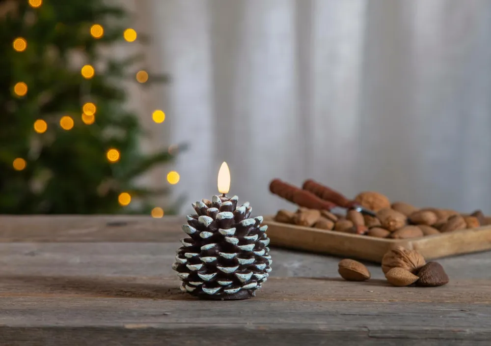 Star Trading Lys & Duft-Cone LED-bloklys Flamme