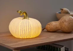 Star Trading Pynteting|Lysestager & Lanterner-Dekoration Græskar 17cm