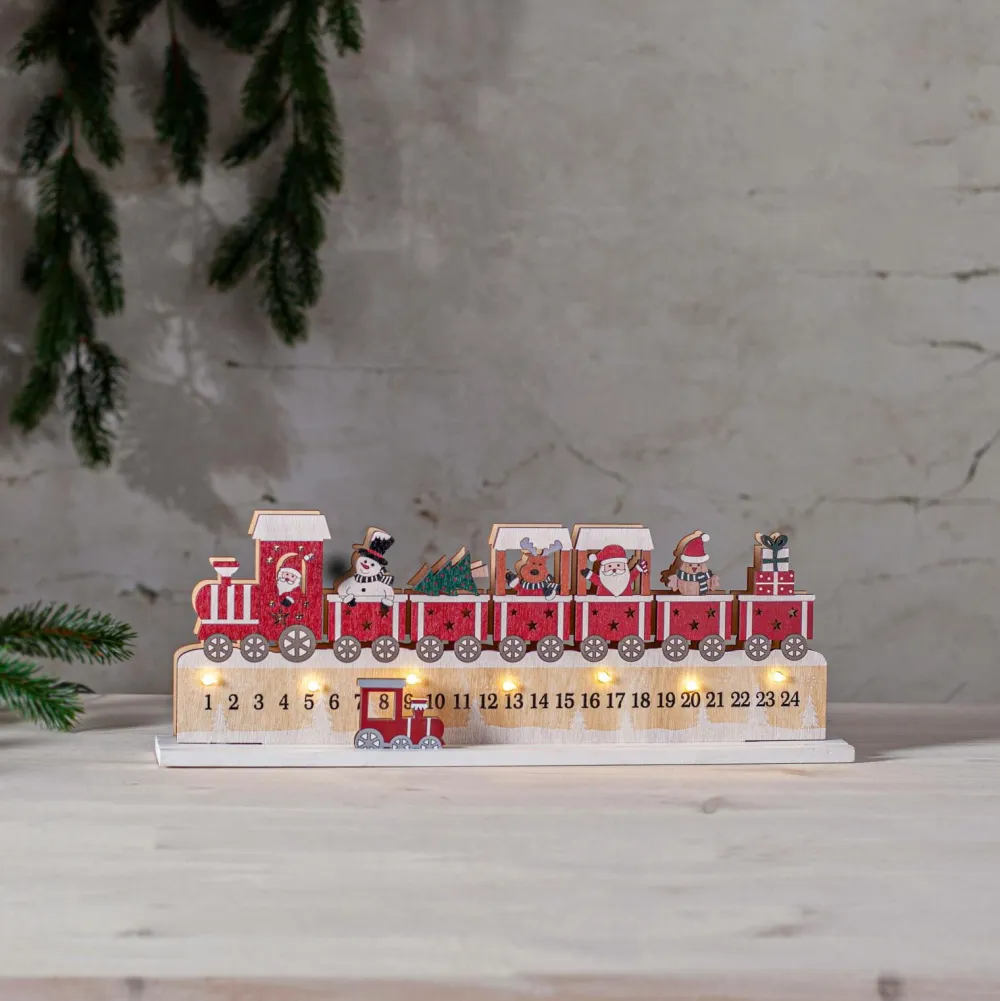 Star Trading Julebelysning-Jolly Togkalender