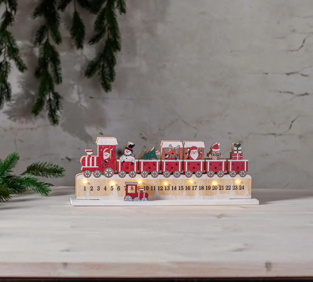 Star Trading Julebelysning-Jolly Togkalender