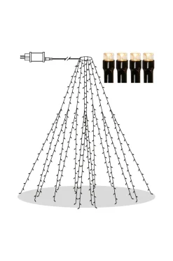 Star Trading Udendørsbelysning|Lyskæder-Julgransslinga Skinnende varm hvid 2m
