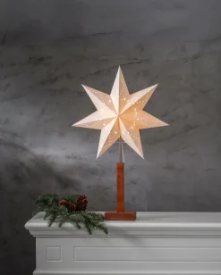 Star Trading Julebelysning-Karo Stjerne på fod 70 cm
