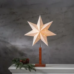 Star Trading Julebelysning-Karo Stjerne på fod 70 cm