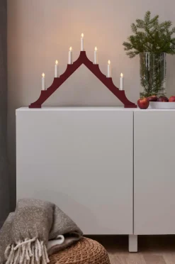 Star Trading Julebelysning-Lysestage Alma 7L