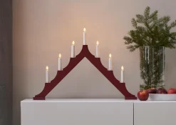 Star Trading Julebelysning-Lysestage Alma 7L