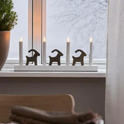 Star Trading Julebelysning-Lysestage Bruse