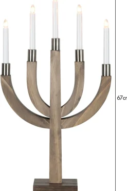 Star Trading Julebelysning-Lysestage Elias