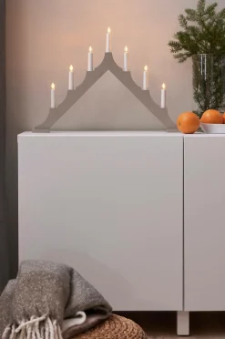 Star Trading Julebelysning-Lysestage Alma 7L