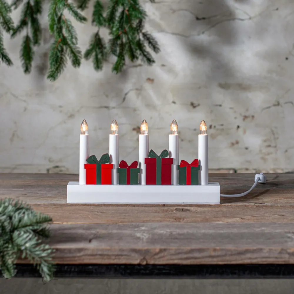 Star Trading Julebelysning-Lysestage Julia Pakke