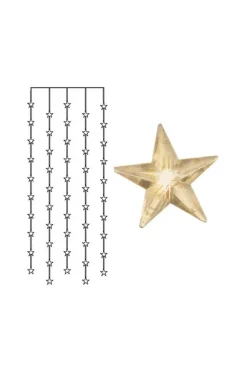 Star Trading Lyskæder|Julebelysning-Lysgardin 90x200 LED