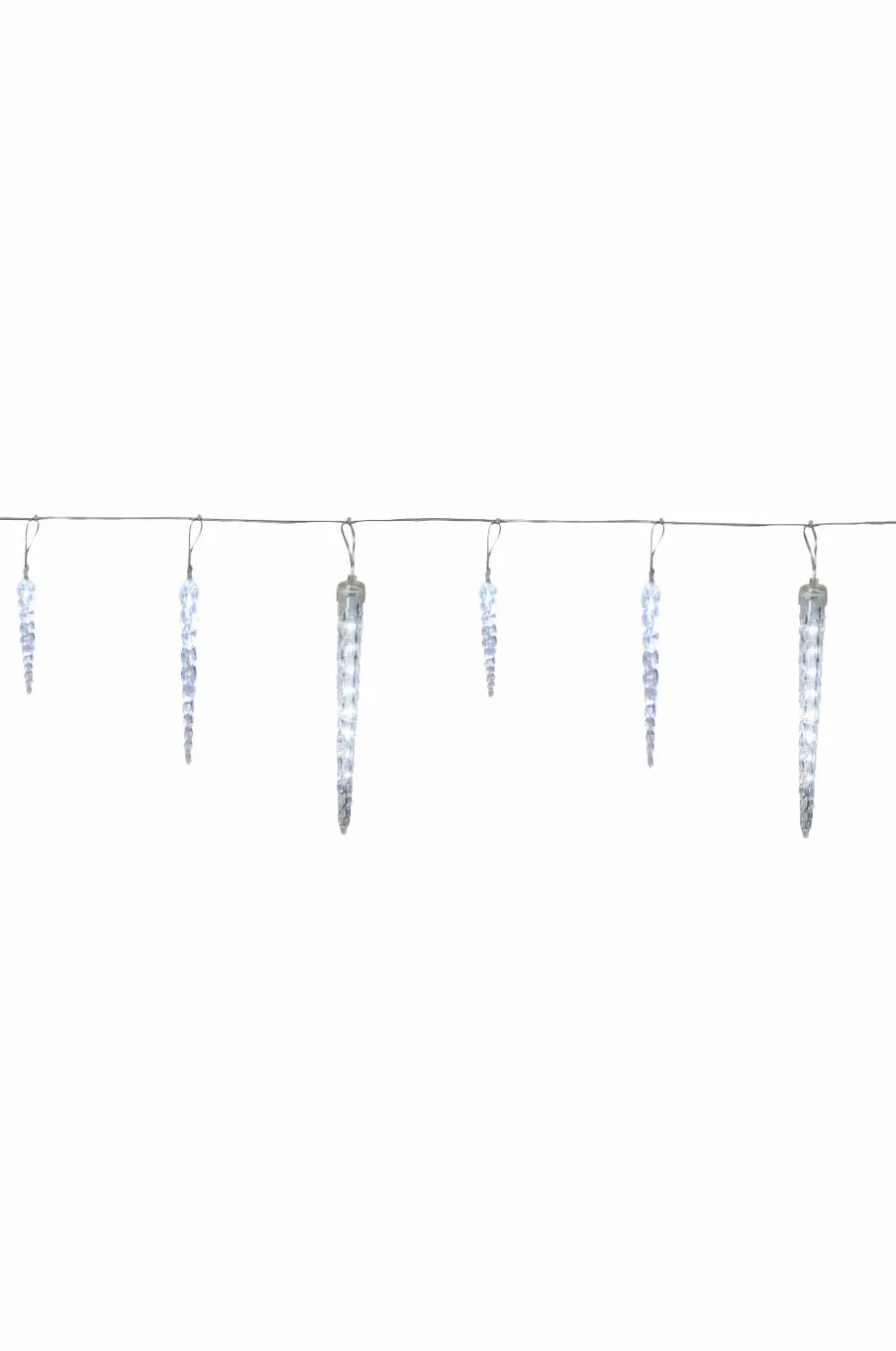 Star Trading Lyskæder-Lyskæde med istapper Gelido 23,5 cm