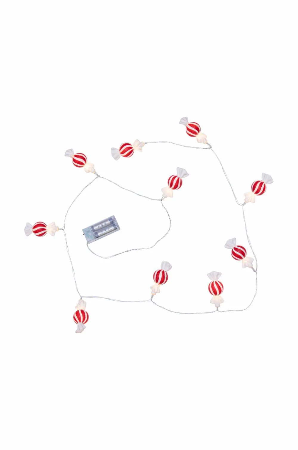 Star Trading Lyskæder-Lyskæde Bonbon 10 LED Batteri