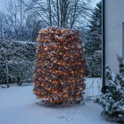 Star Trading Udendørsbelysning|Lyskæder-Net Skinnende varm hvid