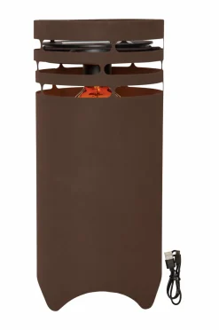 Star Trading Udendørsbelysning-Solcelle lanterne marron 40cm