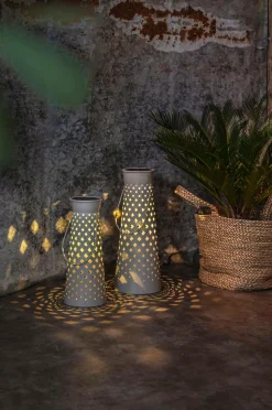 Star Trading Havepynt-Solcellelygte Romby 39cm