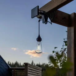 Star Trading Udendørsbelysning-Solcellelampe Solcelleledningssæt E27