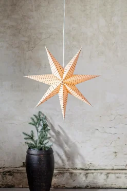 Star Trading Julebelysning-Stjerne Bomuld