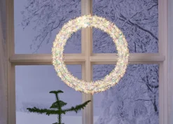 Star Trading Julebelysning-Udendørs krans Magic 45cm