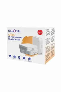 Strong Computertilbehør-Atria Wifi Mesh 1200 Home Kit 2,4+5GHz 3-pack