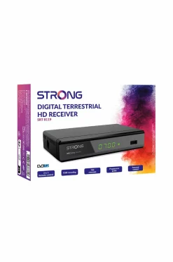 Strong Tv, Lyd & Det Smarte Hjem-TV-boks Dvb-t2 Fta Srt8119