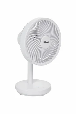 Tristar Husholdningselektronik-Genopladelig bordventilator hvid