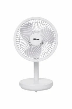 Tristar Husholdningselektronik-Genopladelig bordventilator hvid