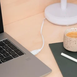 Tristar Husholdningselektronik-Genopladelig bordventilator hvid