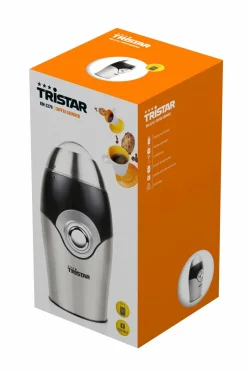 Tristar Kaffe- & Espressomaskiner-Kaffekværn rustfrit stål