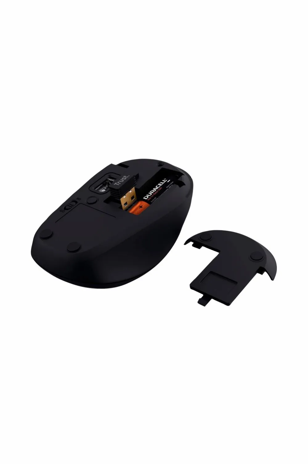 Trust Computertilbehør-Trådløs mus Yvi+ Bluetooth / 2,4 Ghz