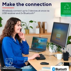 Trust Computertilbehør-Trådløst tastatur Lyra Compact Nordic Layout