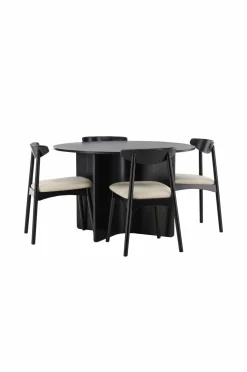 Venture Home Spisegrupper-Bord Tyresö med stol Ven