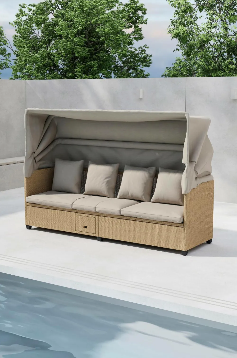 Venture Home Udemøbler & Have-Nopy Sun Lounge