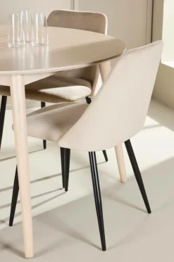 Venture Home Spisegrupper-Spisebord Flora med stol Night