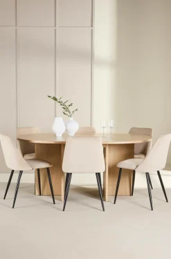 Venture Home Spisegrupper-Spisebord Strada med stol Night