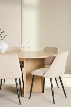 Venture Home Spisegrupper-Spisebord Strada med stol Night