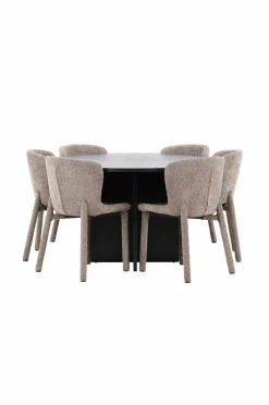 Venture Home Spisegrupper-Spisebord Strada med Astoria-stol