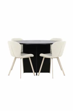 Venture Home Spisegrupper-Spisebord Strada med Lilja-stol