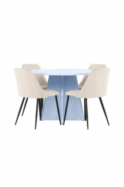 Venture Home Spisegrupper-Spisebord Bootcut med stol Night