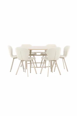 Venture Home Spisegrupper-Spisebord Copenhagen med Lilja-stol