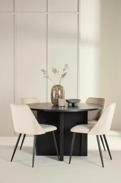 Venture Home Spisegrupper-Spisebord Strada med stol Night