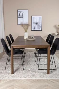 Venture Home Spisegrupper-Spisebord Slider med Muce-stol