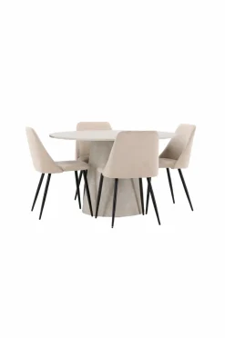 Venture Home Spisegrupper-Spisebord Lanzo med stol Night