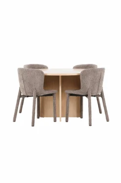 Venture Home Spisegrupper-Spisebord Strada med Astoria-stol