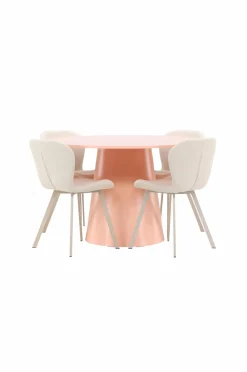 Venture Home Spisegrupper-Spisebord Lanzo med Lilja-stol