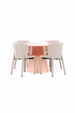 Venture Home Spisegrupper-Spisebord Lanzo med Astoria-stol