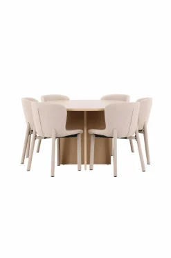 Venture Home Spisegrupper-Spisebord Strada med Astoria-stol